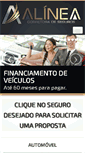 Mobile Screenshot of alineaseguros.com.br